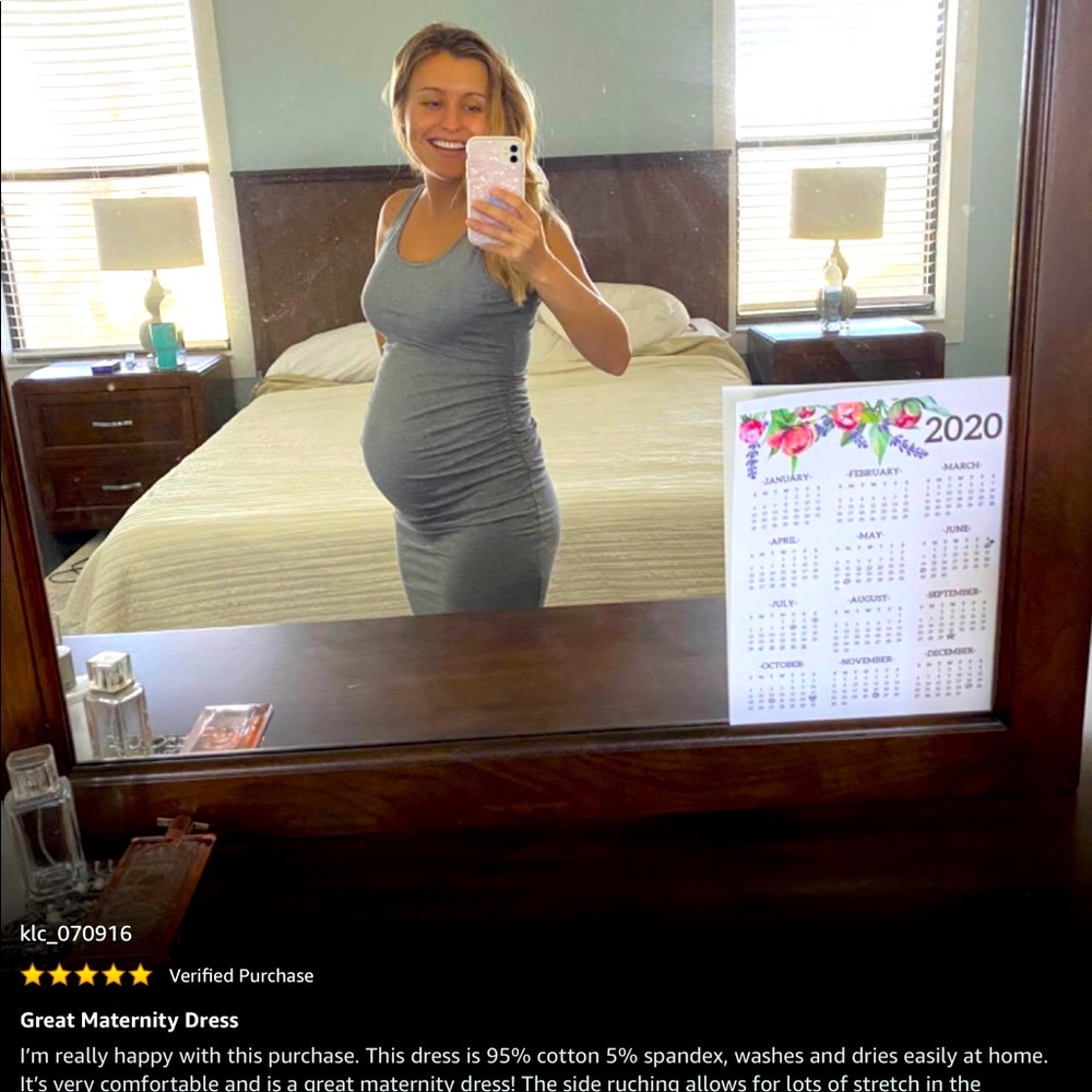 Maternity Racerback Tank